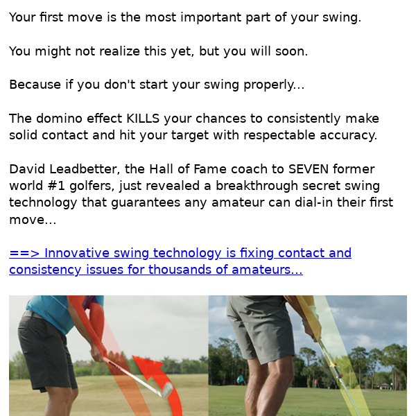 Most Important Part of Your Swing - GolfEtail