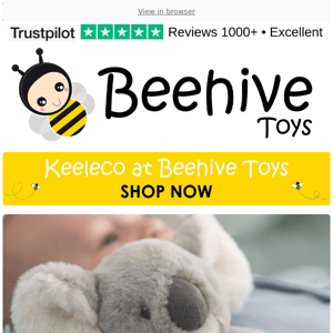 New 100% recycled toys at Beehive Toys