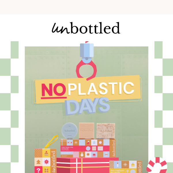 No Plastic Days : jusqu'à -40% !