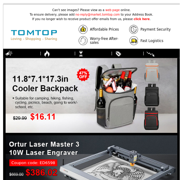[Members order first] Solar Powered Generator & Laser Engraver & 3D Printer Big Price Cut!⚡