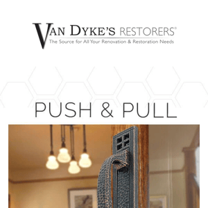 Push & Pull Plates—Vintage Look, Modern Made