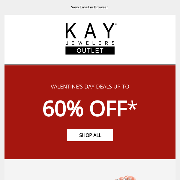 Up to 60% OFF Valentine’s Day DEALS