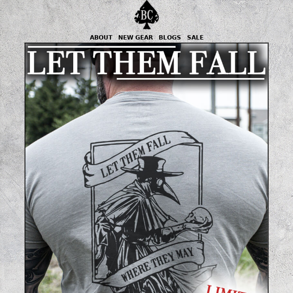 Let Them Fall - For $24.99!!
