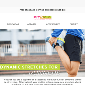 10 Dynamic Stretches for Runners