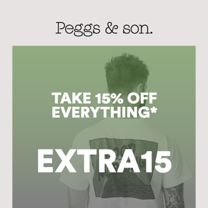 EXTRA15 code ends at midnight tonight