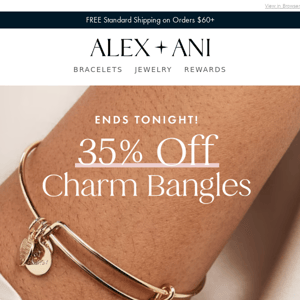 ENDING SOON 🔔 35% Off Charm Bangles