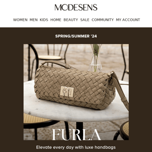 Furla’s new handbags + Extra savings at Italist