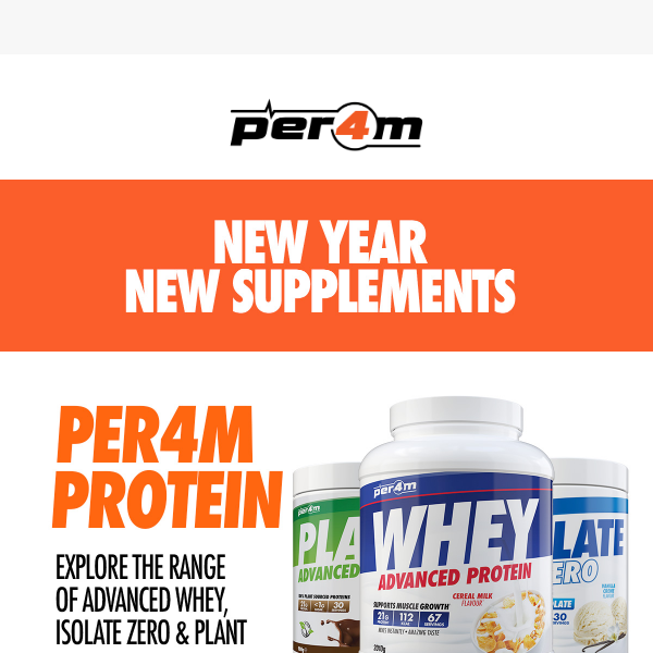 New Year, New Goals, New Supplements!🚀