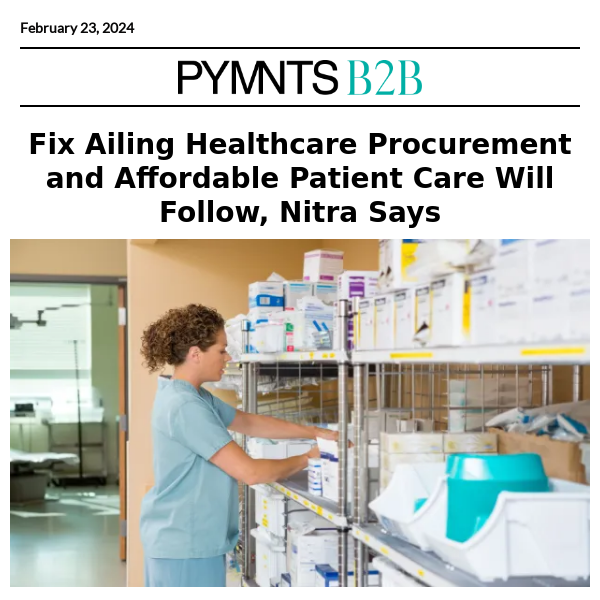 Nitra’s RX for Healthcare Procurement | One-Stop Embedded Finance