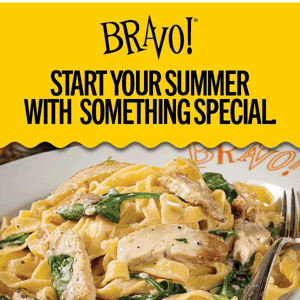 Don't Miss Out This Summer, Save With Bravo!