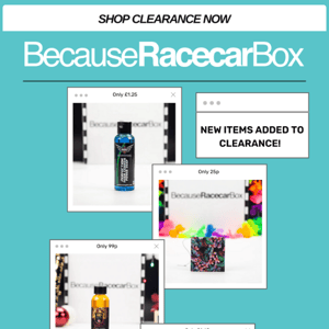 Our Clearance Is Live!