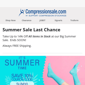 Our Summer Sale Ends SOON!