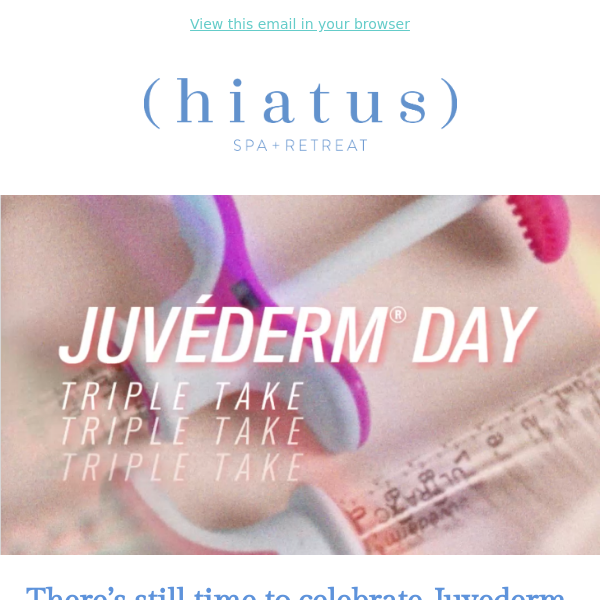 Hours Left | $75 Off Juvederm!