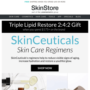 Just in: SkinCeuticals value bundles