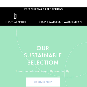 Meet our Sustainable Collection🌳