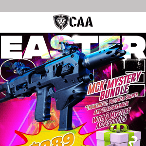 🐰 $289: MCK + Glassbreaker + Thumbrest + Sights + 3 Mystery Items, Save Up To $319