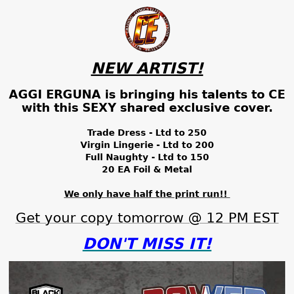 ❤️‍🔥HQ COSPLAY❤️‍🔥 NEW ARTIST! Aggi Erguna! Tomorrow @ 12 PM EST