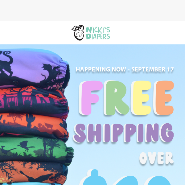 Ending Tonight: Free Shipping Over $10!