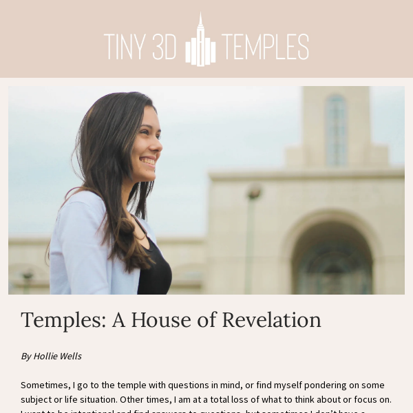 Temples: A House of Revelation
