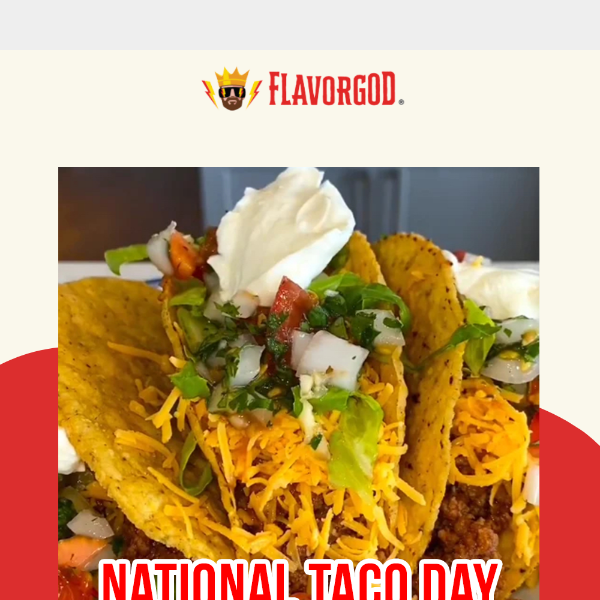 Celebrate National Taco Day with Mouthwatering Taco Bell Tacos 🌮