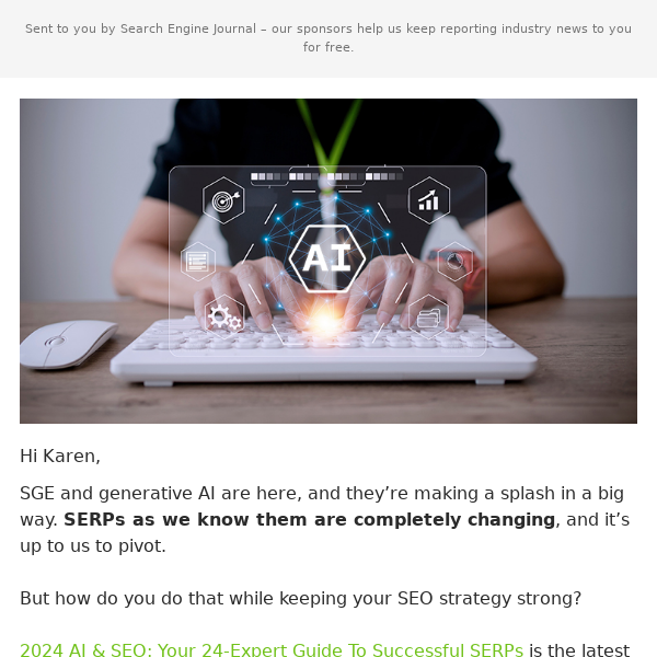 Plan Your 2024 SEO Strategy Around SGE And AI Developments