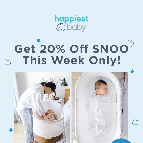 😉 Pssst...20% off the safest bassinet ever!