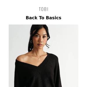 BASICS: Wardrobe Staples 🖤