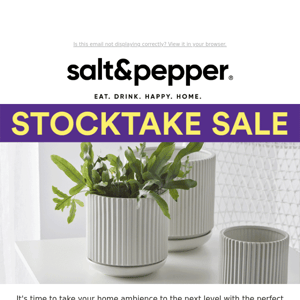 40% OFF Home Decor, Serveware & Dinnerware 🔥