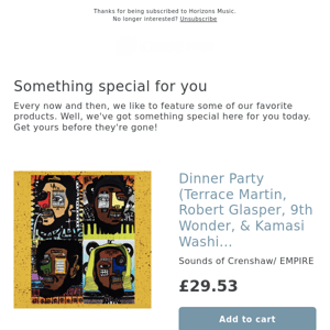 NEW! Dinner Party (Terrace Martin, Robert Glasper, 9th Wonder, & Kamasi Washington) - Dinner Party: Dessert [Coloured Vinyl]