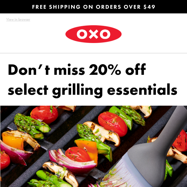 Ends Monday: Don’t miss the chance to save 20% on grilling tools