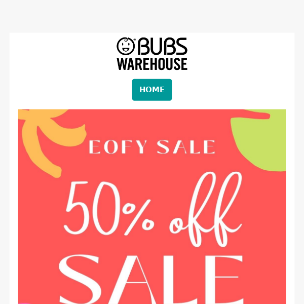 EOFY SALE 50% OFF