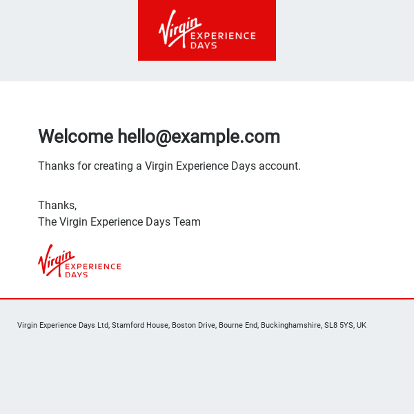 Experience Gift Cards & Vouchers - Virgin Experience Days