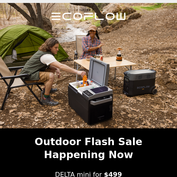 Don't miss out on the final chance to Outdoor Flash Sale