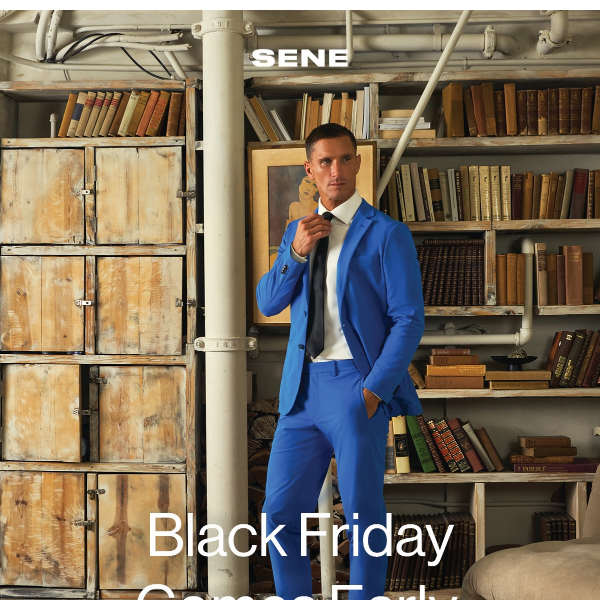 Sene, Meet Our Black Friday Sale (And The New Shirt Drop)
