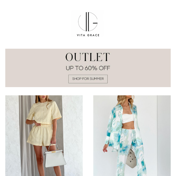 SUMMER OUTLET - final days to shop