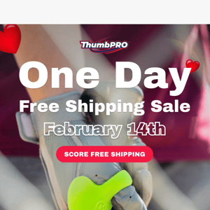 One Day Sale: Free Standard Shipping!