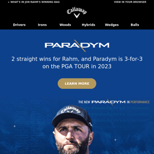 2 Straight Wins For Rahm | Paradym Is 3-For-3 On The PGA TOUR In 2023