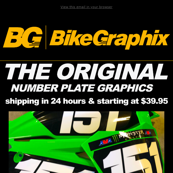 ⚡The Original BikeGraphix Number Plates⚡