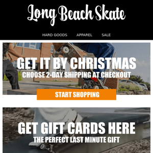 🆕 Decks, Apparel, & Shoes ⏰ Last Minute Gift Cards