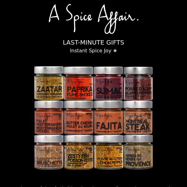Last-Minute Gifts 🎁 Instant Spice Joy! ✨
