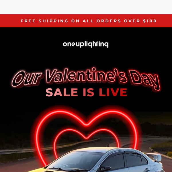 Our Valentine’s Day sale is here!