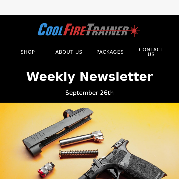 Weekly Newsletter - September 26