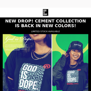 NEW Drop: Cement Collection 🔥