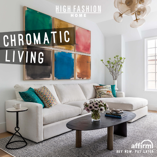 🌈 Your Chromatic Living Room Era