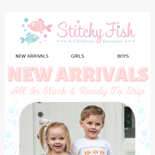 New Arrivals Are Swimming In! 🐠