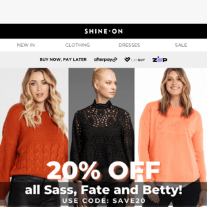 This is Wild! 20% OFF Sass, Fate & Betty!!! 🔥