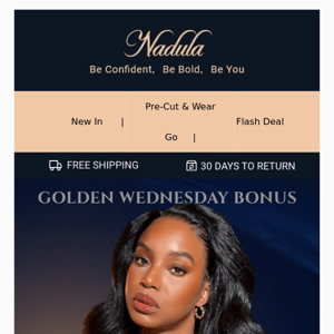 Everything $99 Golded Wed....