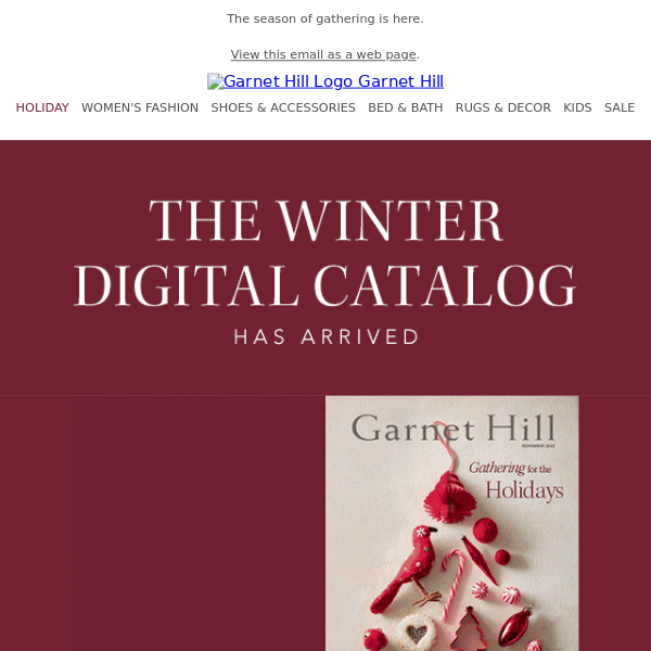 The Winter Digital Catalog has arrived