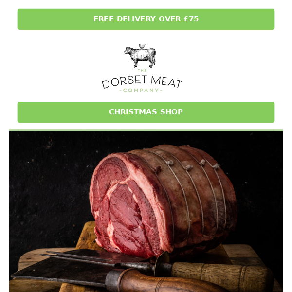 Order Your Grass Fed Beef for Christmas 🎁