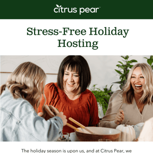 Stress-Free Holiday Hosting 👨‍👩‍👧‍👦